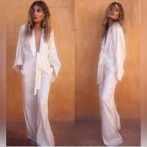 Rat & Boa Plunge Neckline Jumpsuit in Size Small